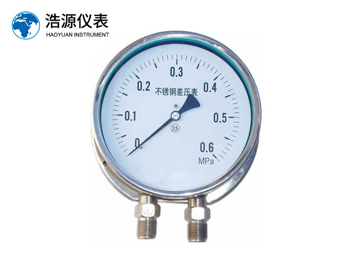 不锈钢差压表